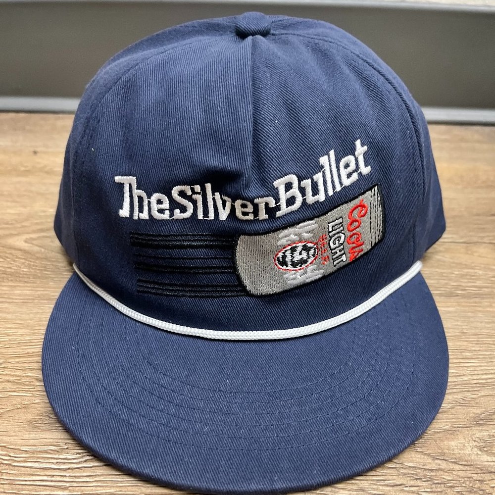Coors Light "The Silver Bullet" Embroidered Navy Snapback Hat
